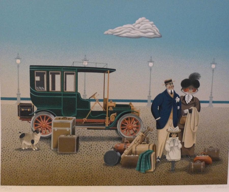 JAN BALET, Fancy People, Author Sign/Number Lithograph on Stone