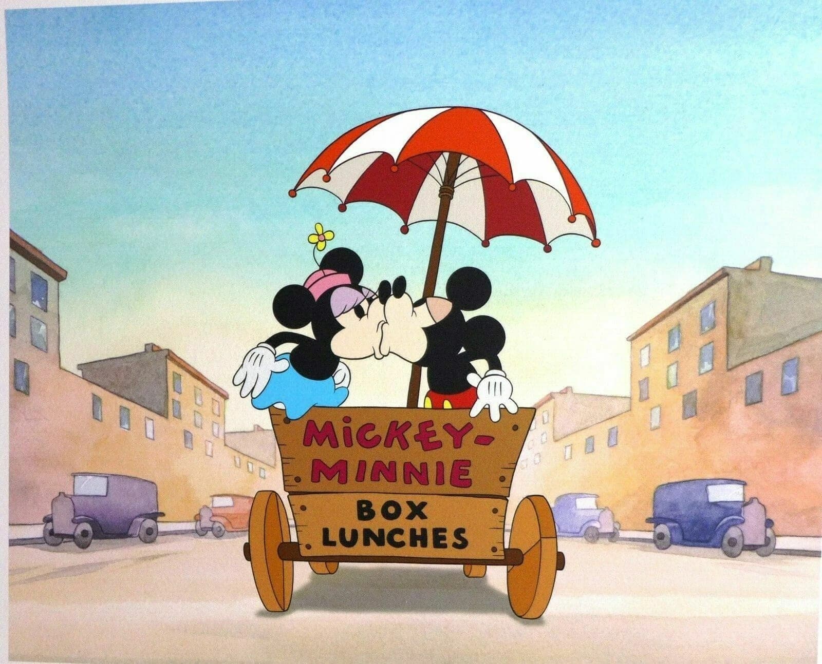DISNEY STUDIOS Limited Edition Animation Art Giclee - Mickey and Minnie photo 2