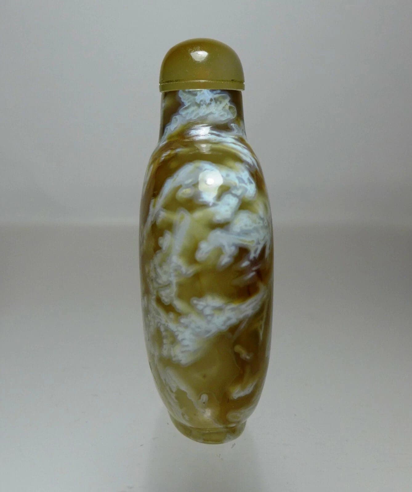 DENDRITIC CHALCEDONY Snuff Bottle, 18th/19th Century photo 4