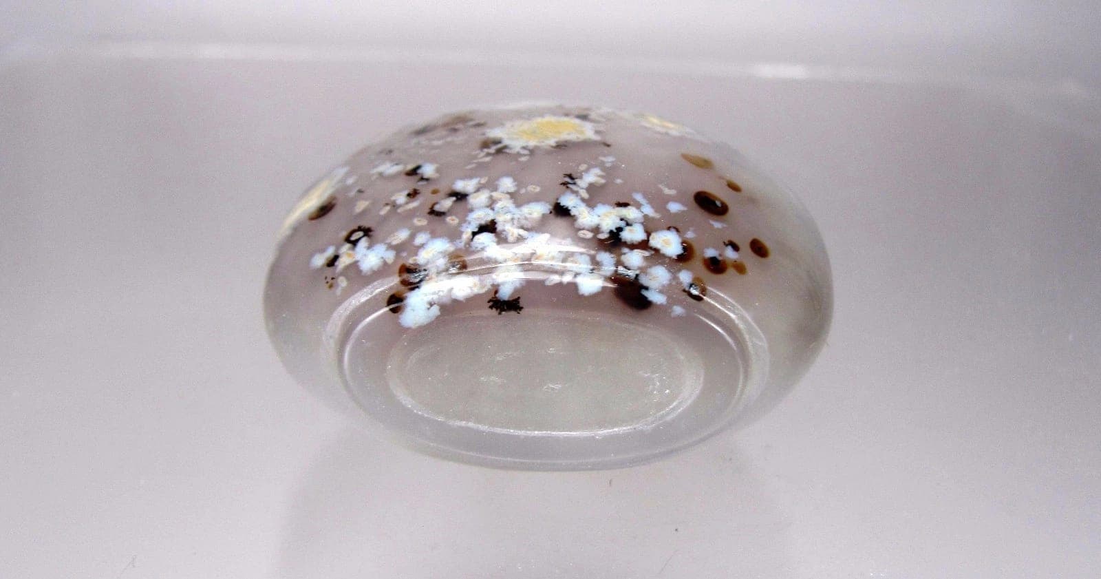 DENDRITIC CHALCEDONY Snuff Bottle, Qing Dynasty, 18th/19th Century photo 7