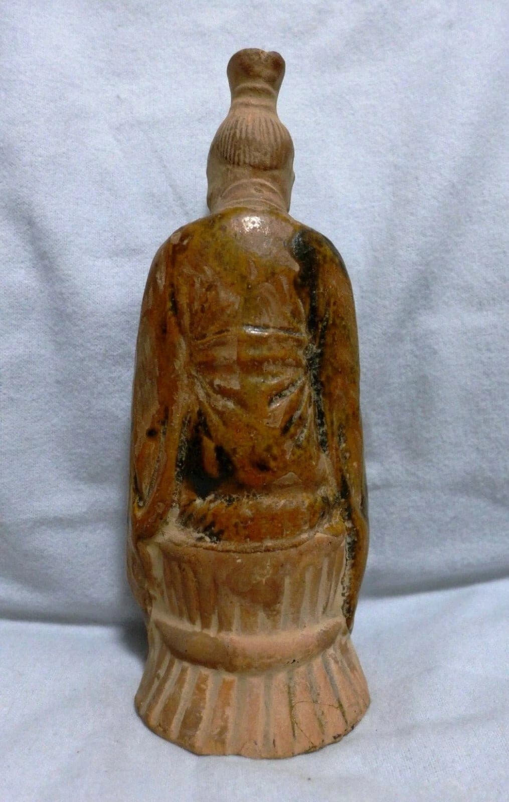 Chinese Tang Dynasty Sancai glazed figure of Lu Dongbin photo 5