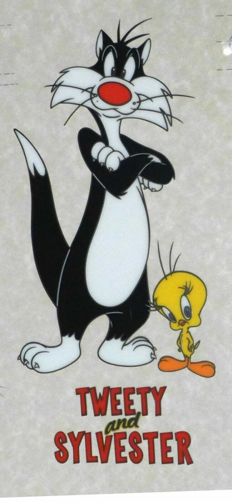 Looney Tunes Tweety & Silvester Animation Cericel w/ Characters Lumicel Backgrnd photo 3