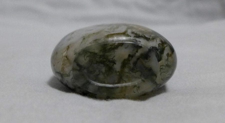 Large MOSS (Floater) AGATE Snuff Bottle, C. 1760-1850 photo 7