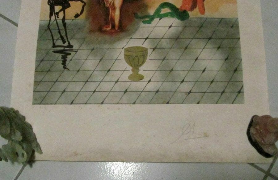 SALVADOR DALI "Gateway to the New World, Original Hand-Signed Lithograph, 1980 photo 8