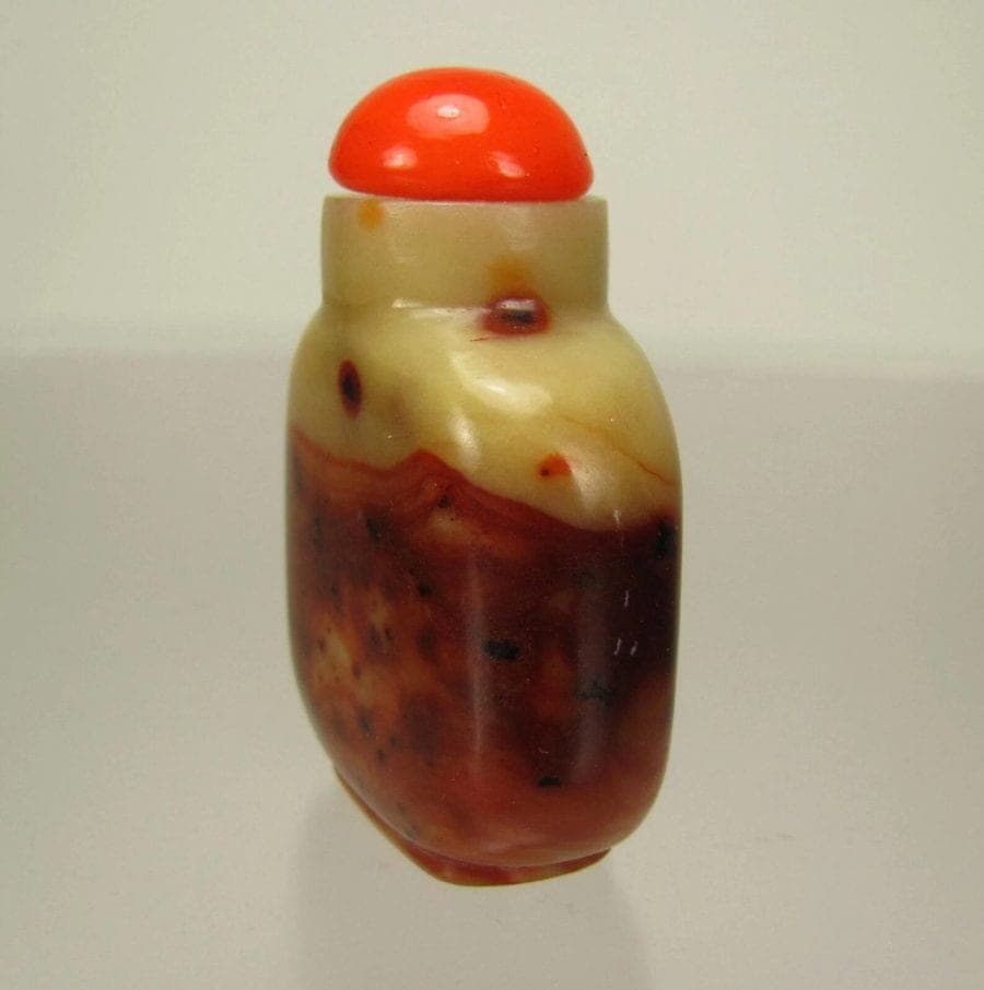 19th Century, Chinese JASPER Snuff Bottle photo 4