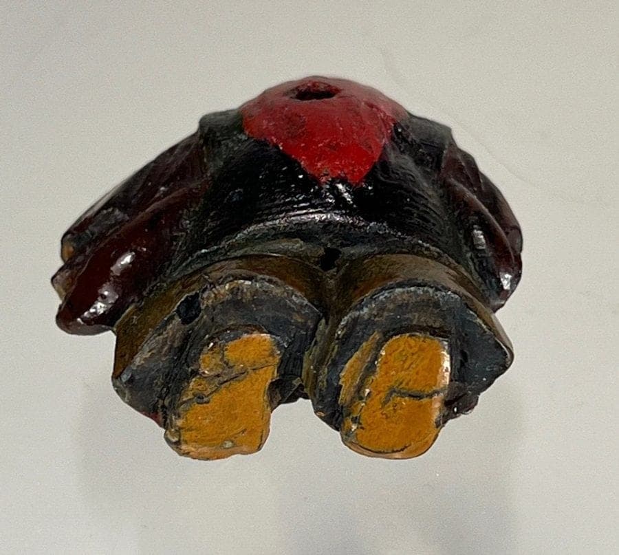 19th Century Japanese Celluloid Netsuke: Noh Dancer photo 7