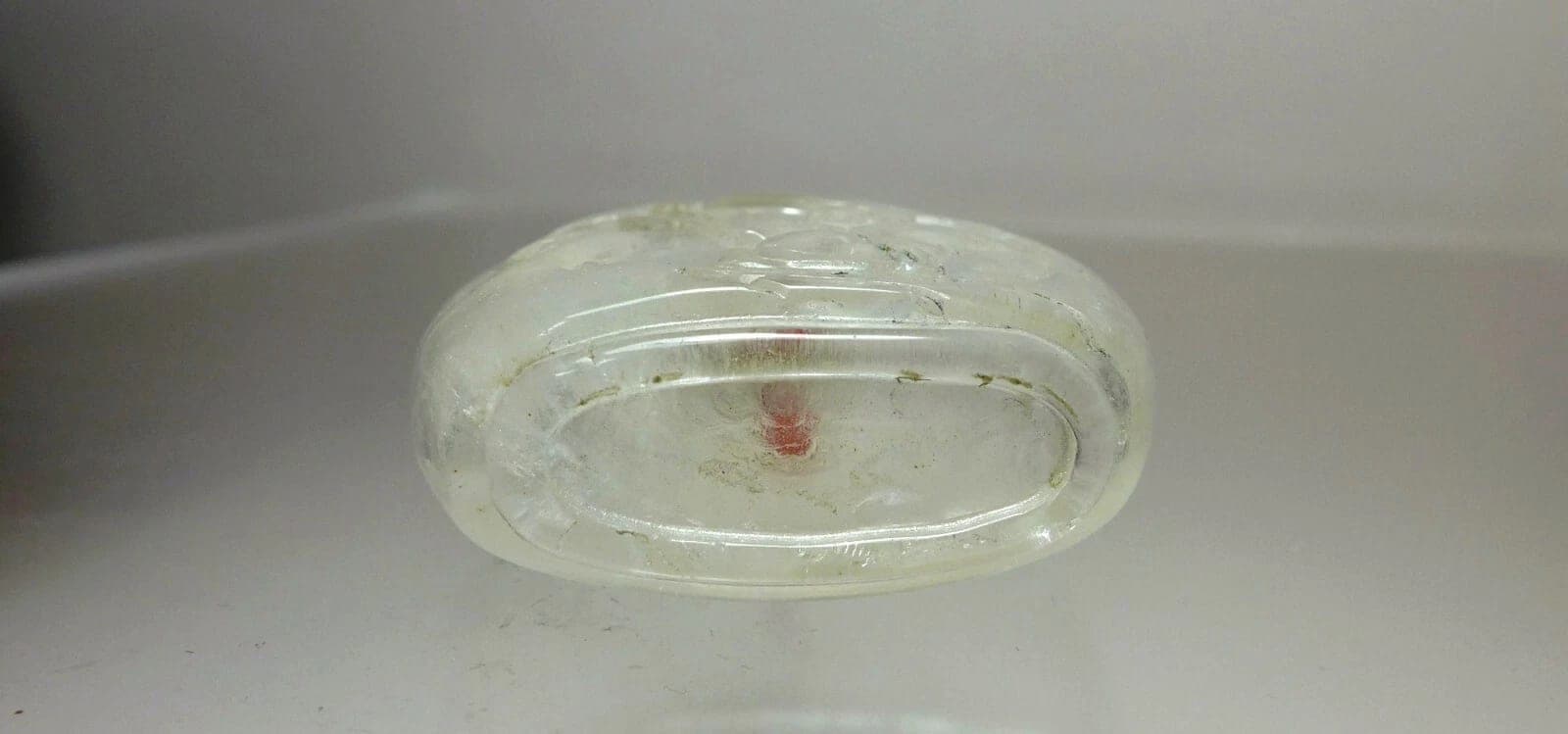 Carved Quartz Crystal Snuff Bottle - God of Longevity - 18/19th C. photo 6