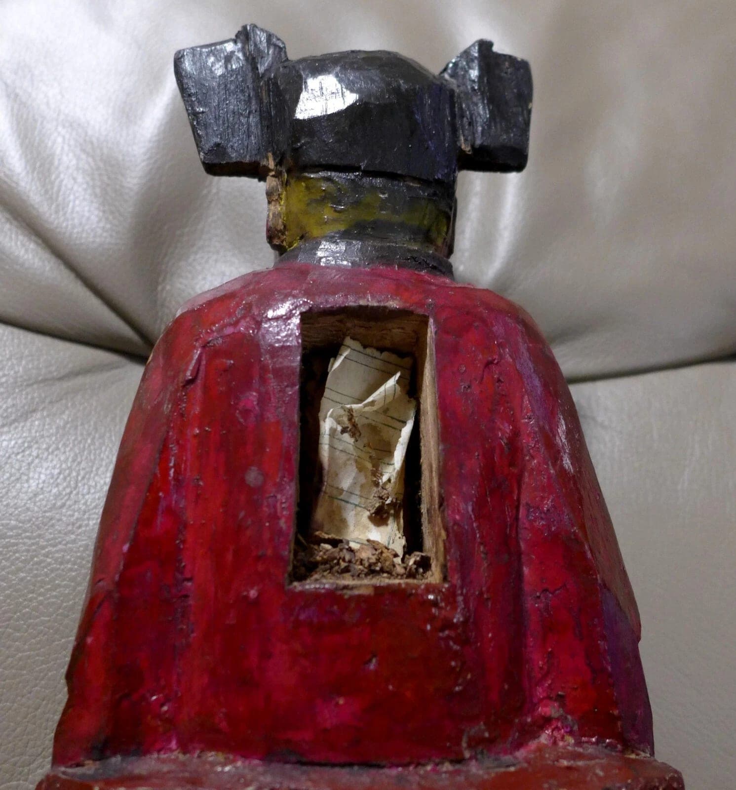 Chinese Wooden Polychromed Figure of a Seated Buddha Amitayus, 19th C. photo 7
