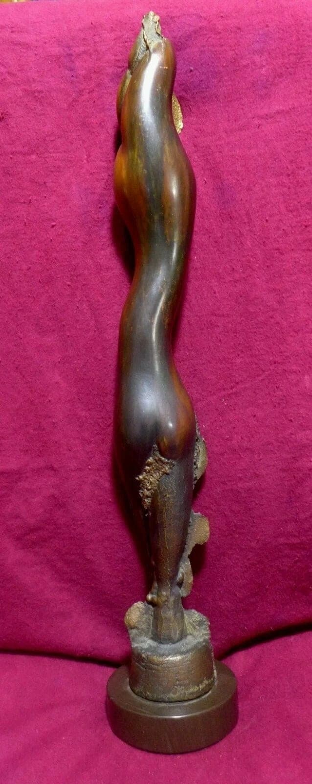 JUAN JOSE ASENCIO, Torso, Unique Bronze Sculpture photo 2