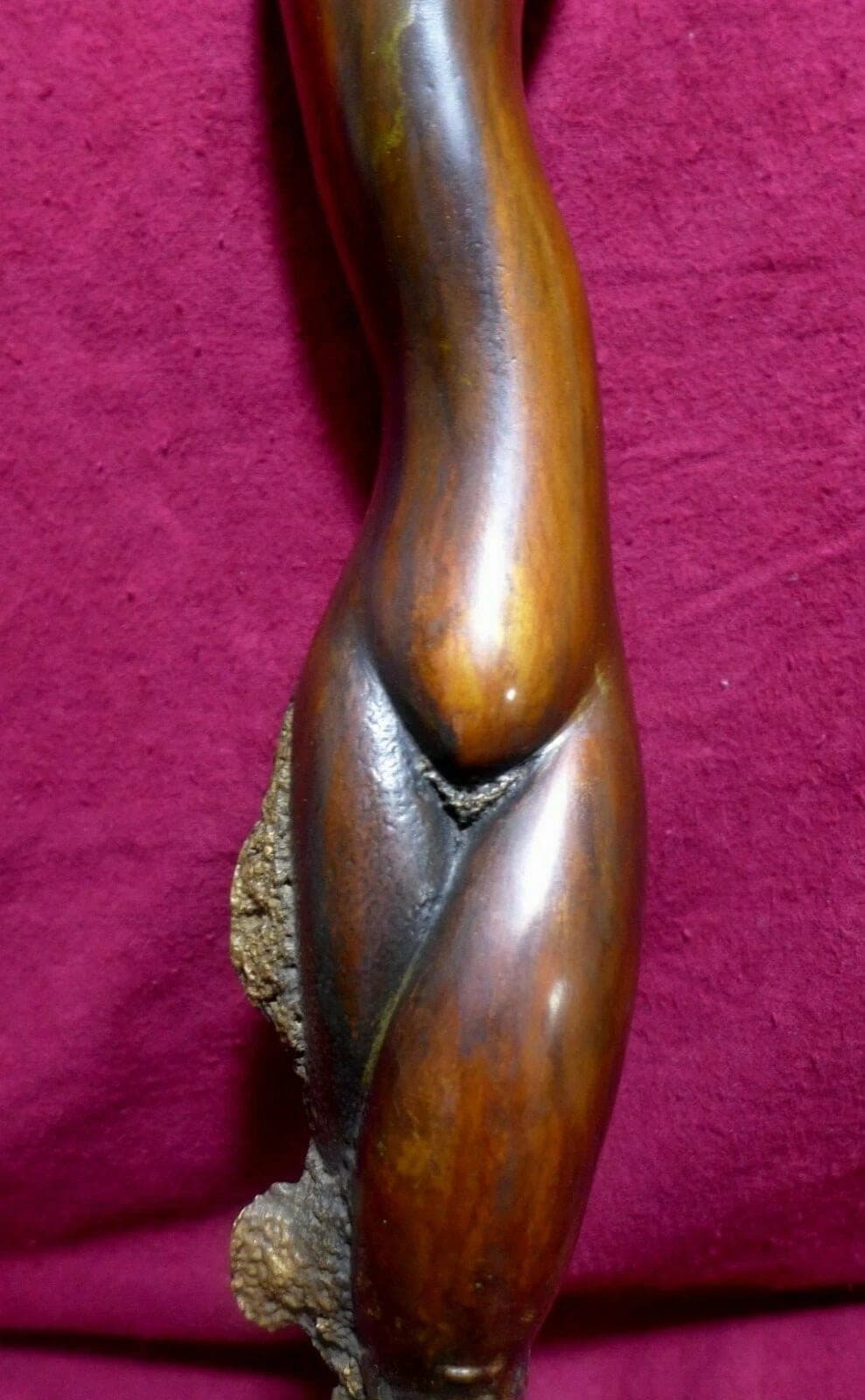 JUAN JOSE ASENCIO, Torso, Unique Bronze Sculpture photo 6