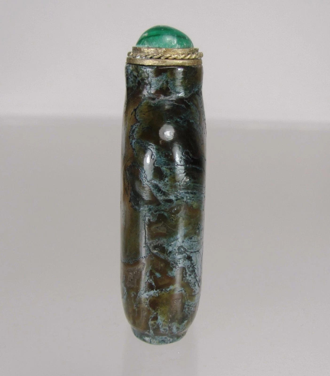 AMYGDALOIDAL BASALT Snuff Bottle, Qing Dynasty, 1760-1850 photo 3
