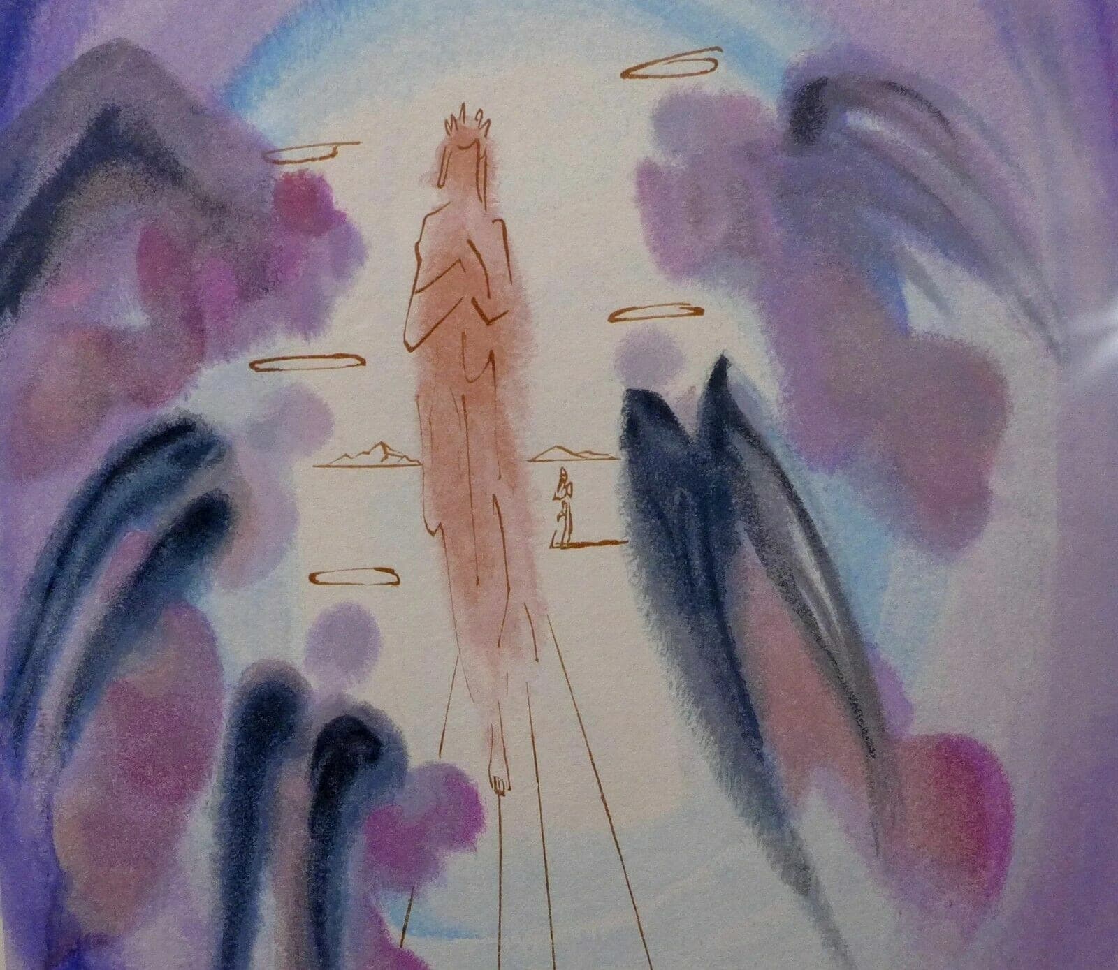 ORIGINAL SALVADOR DALI "Paradise 24" from the Divine Comedy-1960-64, Hand-signed photo 3