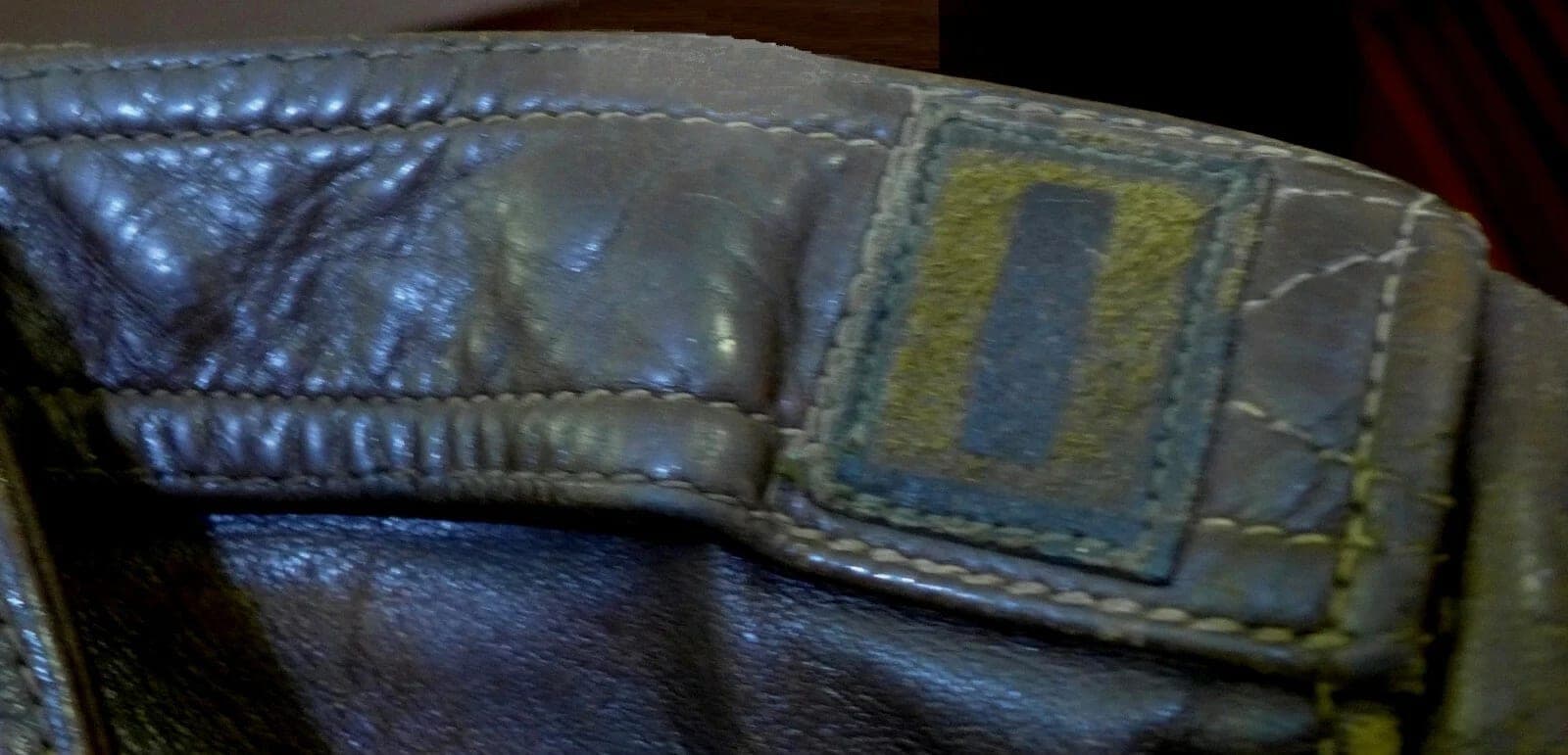WWII Original, Most Complete, US Army Air Corps Named A-2 Flight Leather Jacket photo 6