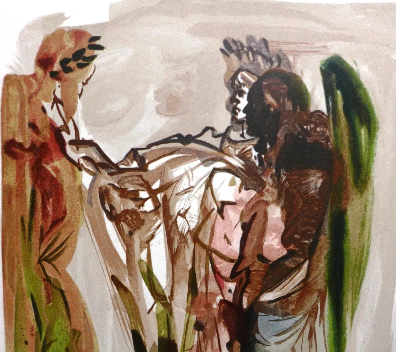ORIGINAL SALVADOR DALI "Purgatory 11" from the Divine Comedy1960-64, Hand-signed photo 3