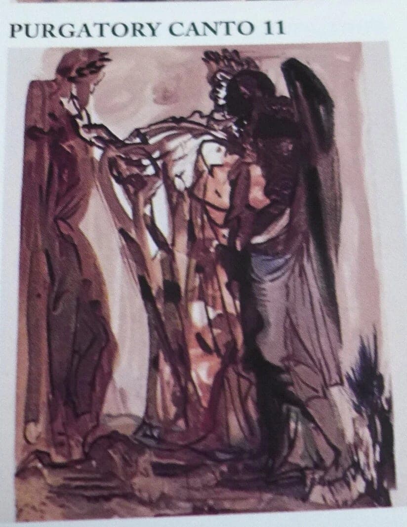 ORIGINAL SALVADOR DALI "Purgatory 11" from the Divine Comedy1960-64, Hand-signed photo 8