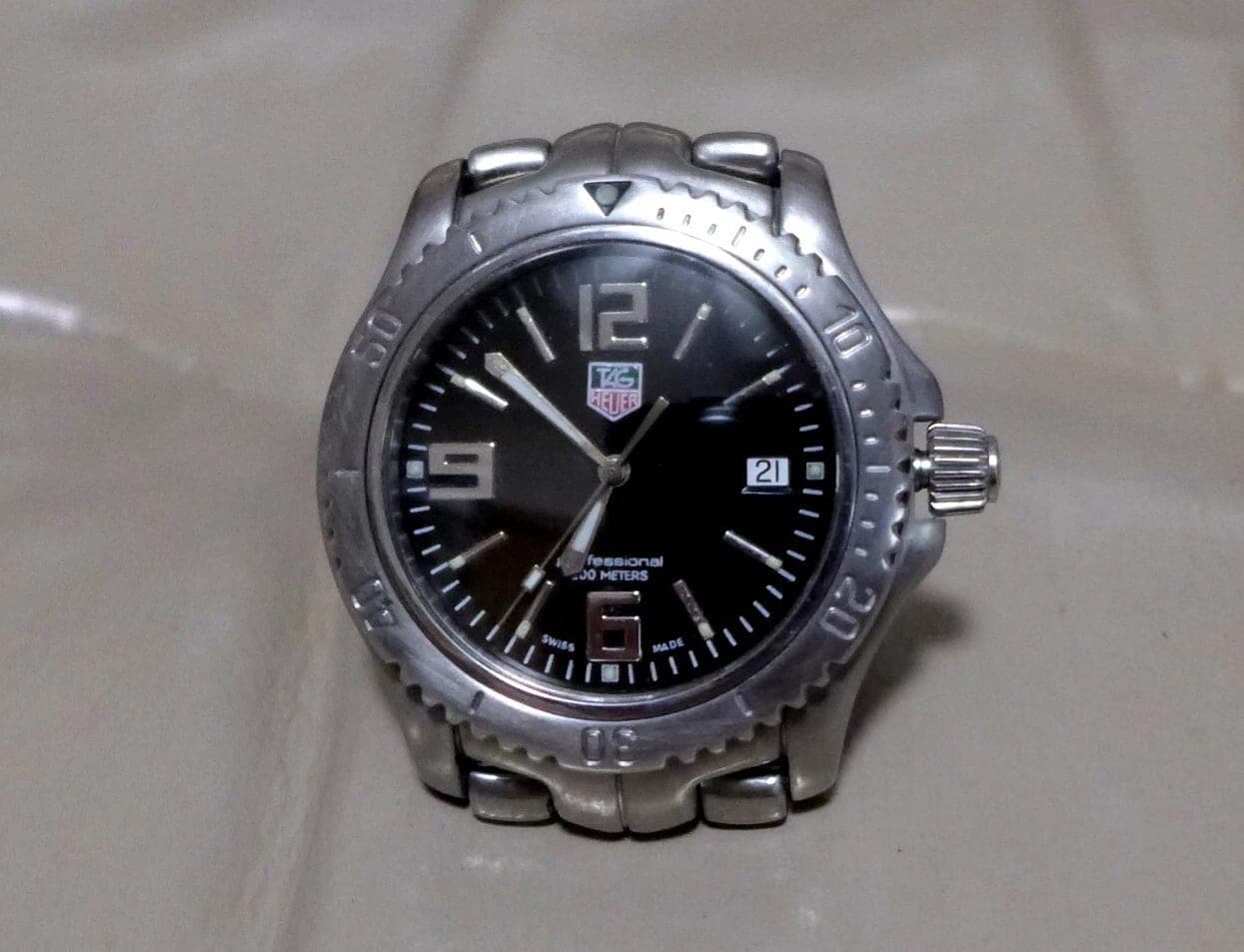 TAG Heuer LINK, S Steel, Black Dial, Full Size, Men's Watch, Mint, 42mm, WT1110 photo 3